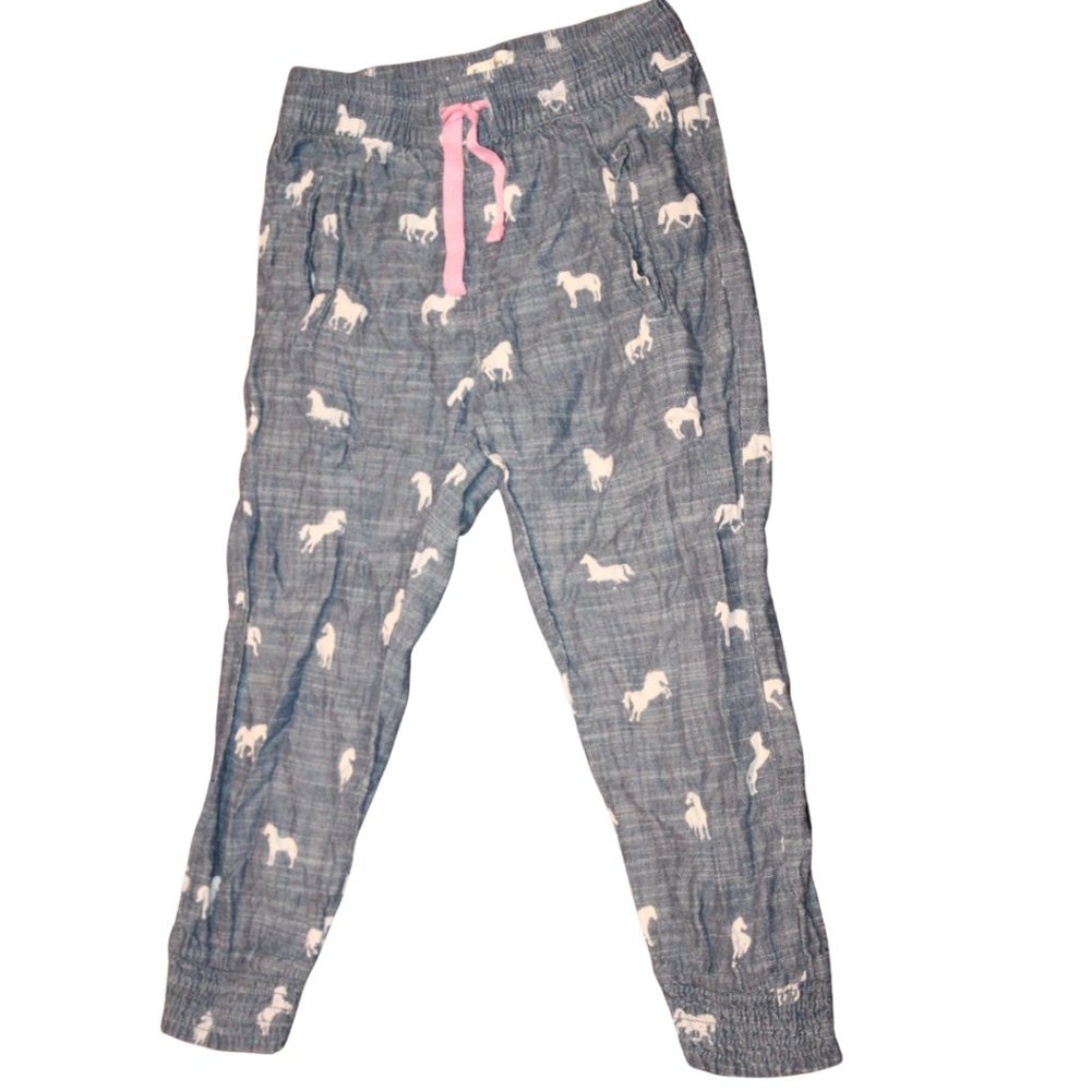 3/$20 🏷 Hatley Faux Denim Pants Size 5